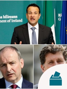 After weekend row, Varadkar, Martin and Ryan sat down for talks on government formation today