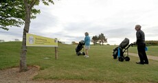 Golfers enjoy 'Christmas Day' as they flock to the fairways on first day of restrictions easing