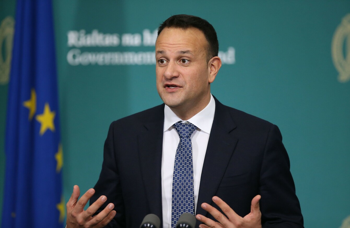 Taoiseach Leo Varadkar Speech Today