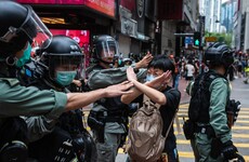 Thousands protest in Hong Kong over China security law proposal
