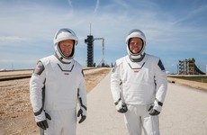 'A major milestone': Nasa and SpaceX set to send astronauts to the ISS tomorrow