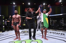UFC returns to Las Vegas as Burns dominates former welterweight champion Woodley