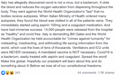 Debunked: No, Italy hasn't discovered that Covid-19 is a bacterium rather than a virus