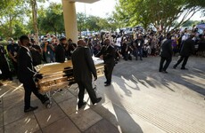 'He has not died in vain': Thousands gather in Houston to mourn George Floyd before private funeral