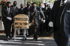 Funeral of George Floyd takes place in Texas