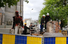 ‘The time for plaques is over’: Leopold II statue removed in Belgium