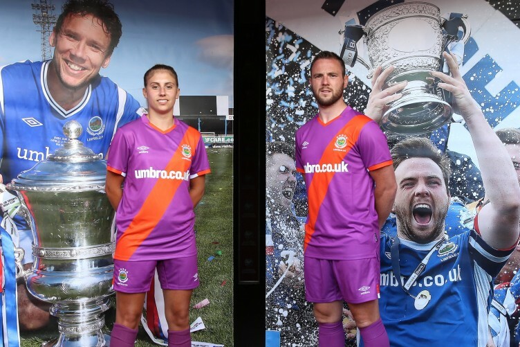 linfield away kit for sale