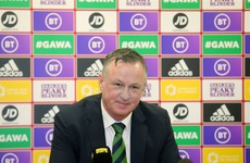 Michael O’Neill returns to training after recovering from coronavirus