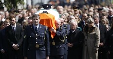 Funeral of Detective Garda Colm Horkan taking place in Co Mayo