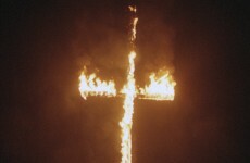Whites only welcome at Alabama pastors' cross-burning