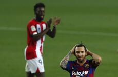 Messi still waiting on 700th goal as Rakitic seals Barca win over Bilbao