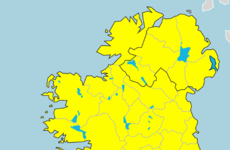 Status Yellow thunder warning in place for entire country from 4pm tomorrow