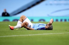Knee surgery in Barcelona rules Aguero out of Premier League run-in