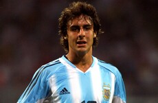 I played with Kluivert, Cristiano Ronaldo, Aimar, Aurelio, Woodgate and Assaidi. Who am I?