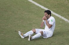 On this day in 2014, Luis Suarez is handed a four-month ban for biting