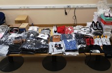 Counterfeit clothing worth €44.5k and over €5k worth of suspected drugs seized in Dundalk