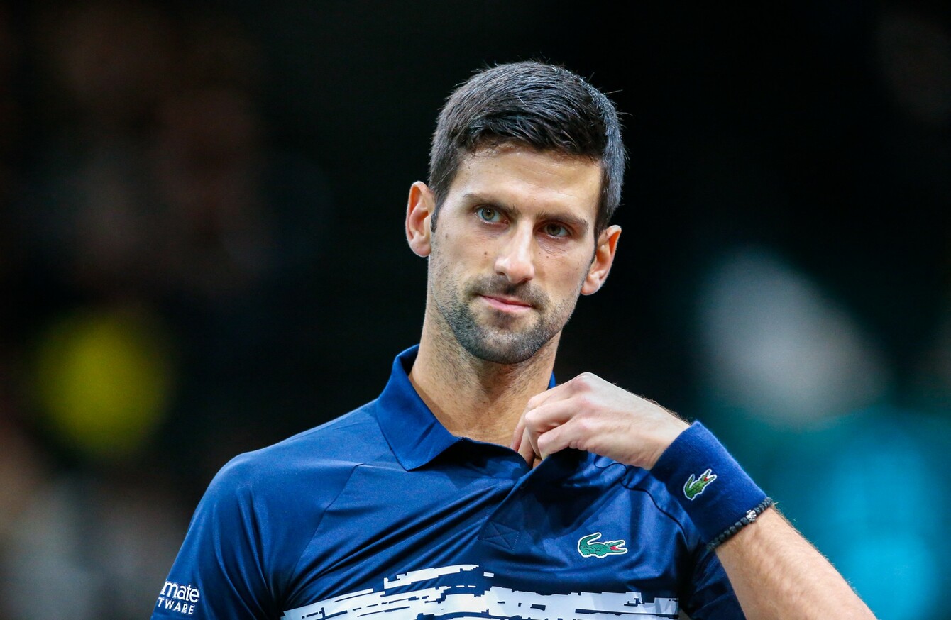 Novak Djokovic And His Wife Test Negative For Coronavirus The42