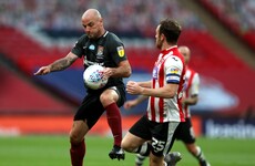 Veteran Irish midfielder released by Northampton three days after helping club to promotion