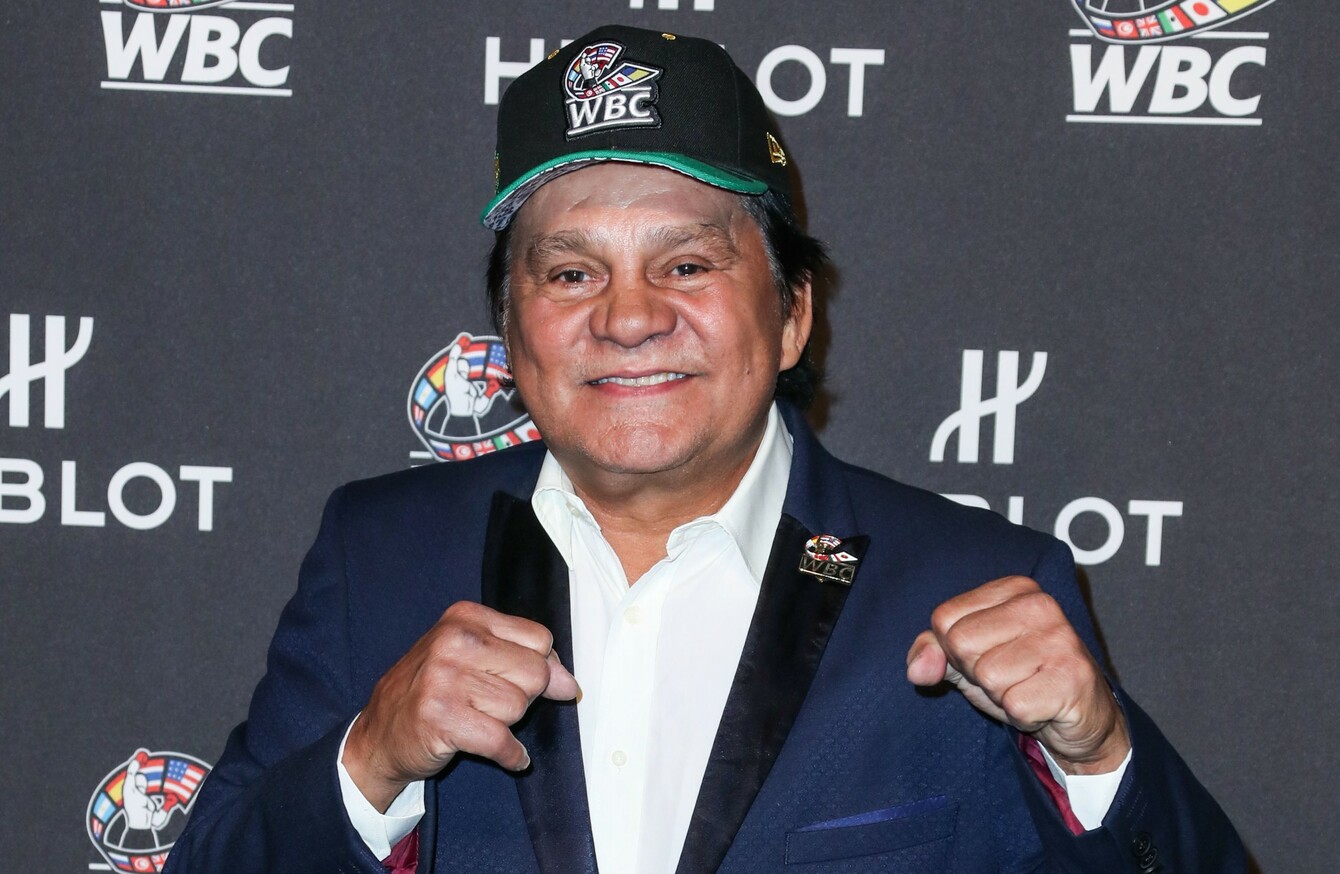 Boxing legend Roberto Duran leaves hospital after Covid-19 scare · The42