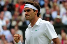 Wimbledon Mens' Final: Federer one set away from Wimbledon glory.