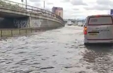 Motorists rescued from stranded vehicles after burst water main on London road