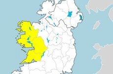 Status yellow rain warnings in effect for three counties - but there'll be rain everywhere