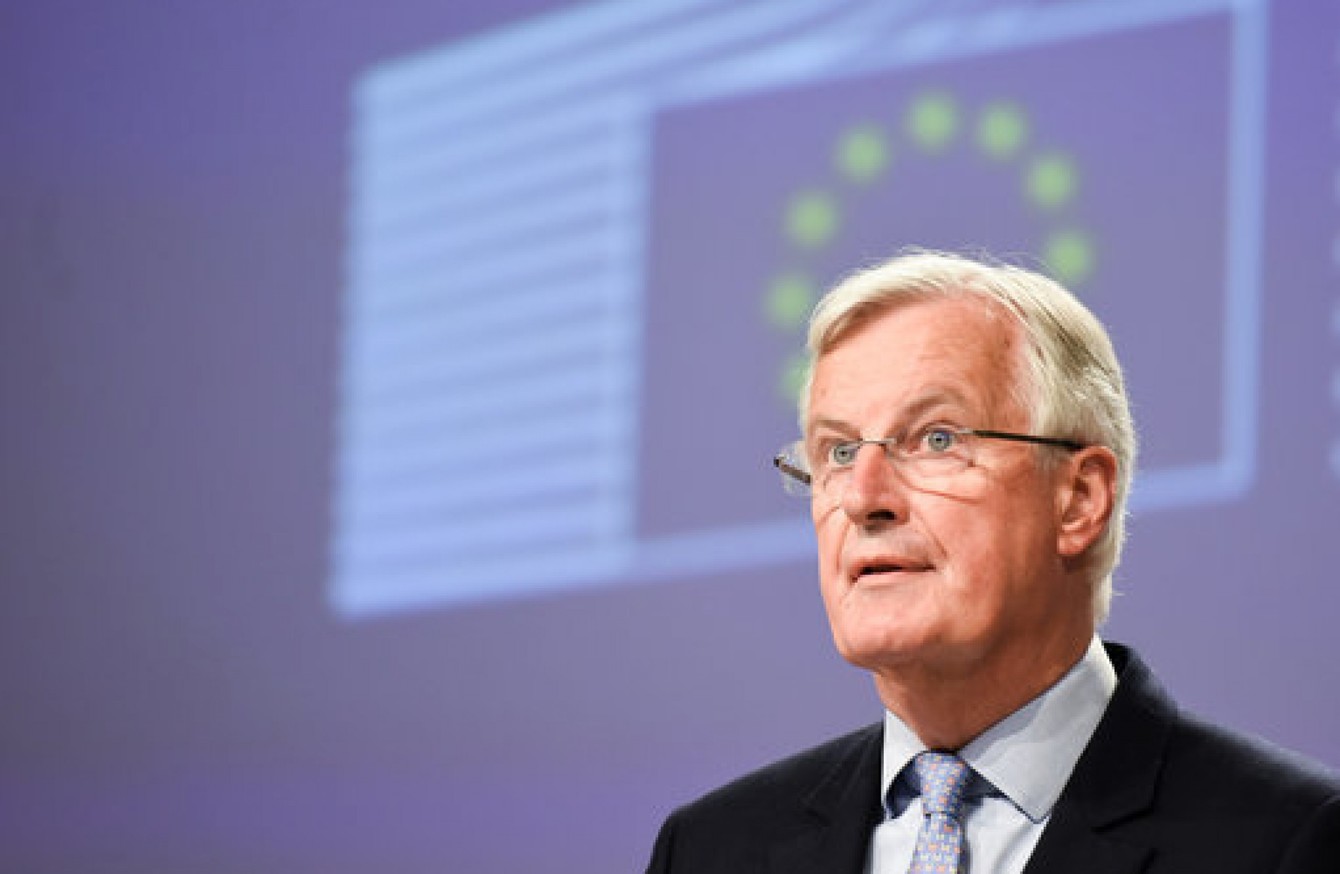 Michel Barnier Travels To London For Face To Face Brexit Talks