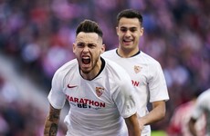 Sevilla star scores winning goal before replacing goalkeeper and making vital injury-time save