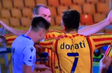 Lazio defender given four-match ban for biting an opponent