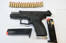 Firearms and suspected cocaine seized after being found at wasteland in Co Laois