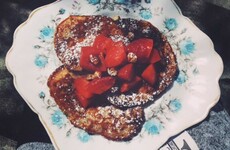 Breakfast time? Try these carrot and walnut pancakes, courtesy of The Cake Cafe and SLICE