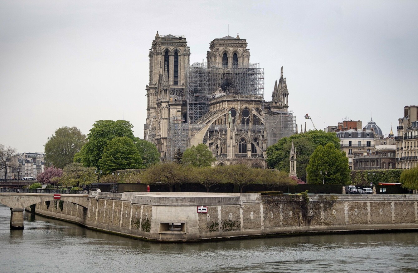 Notre Dame cathedral to be rebuilt as it looked before fire last year