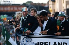 Jack Charlton in 1994: 'Irish people are realistic, as am I. We like one another'