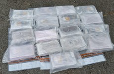 Cocaine worth €1.2 million seized after two vehicles searched on M3 in Meath