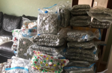 Cannabis worth over €2.2m seized during searches at properties in Belfast