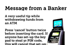 Debunked: No, pressing ‘cancel’ twice on an ATM won’t prevent your PIN from being stolen
