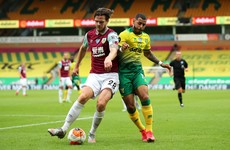 Burnley defeat dismal Norwich City to keep European hopes alive