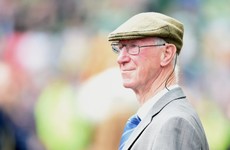 All mail across Ireland and England will be stamped with Jack Charlton's name for the next three weeks