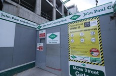 Dublin construction site closes after over 20 workers test positive for coronavirus