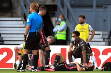 Leeds' title celebrations marred by serious knee injury to defender Berardi