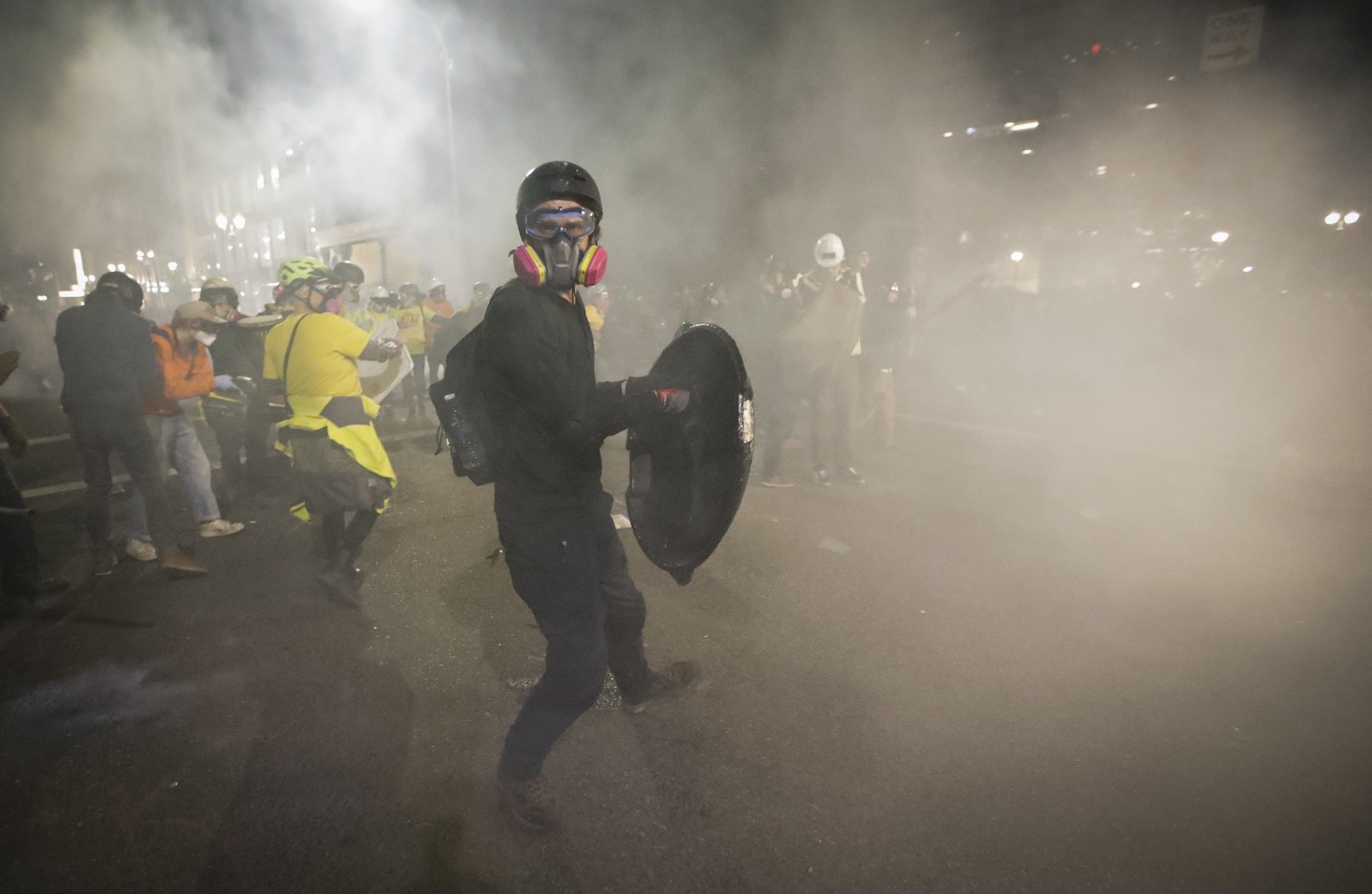 Protesters Clash With Federal Agents Outside Portland Courthouse As ...