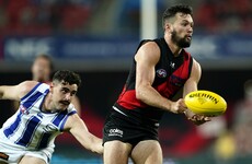 Brilliant run and solo from Conor McKenna a highlight in Essendon's win in AFL
