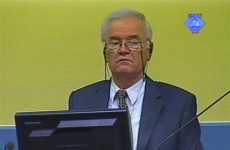 Emotional testimony from first witness in Mladic trial