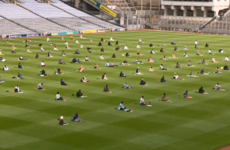 Muslims pray at Croke Park for the first time in celebration of Eid al-Adha