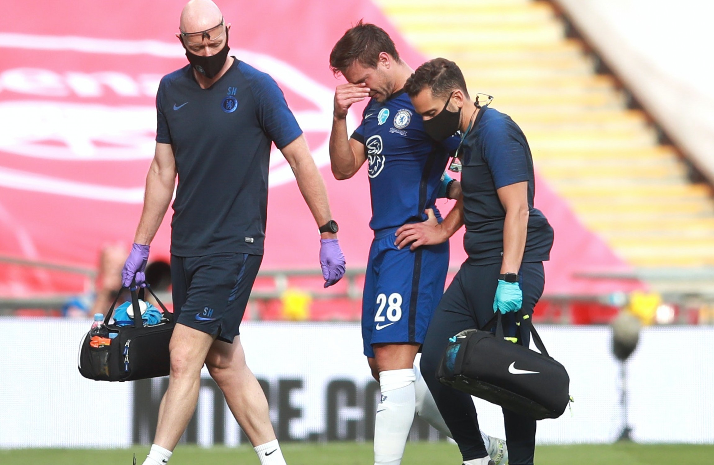 Cesar Azpilicueta Says Chelsea Were Punished For Easing Off In FA Cup Final