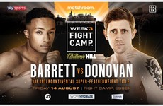 IBF intercontinental title on the line as Eric Donovan's big night gets even bigger