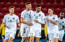 Troy Parrott lands FAI's International Goal of the Year for this strike against Sweden