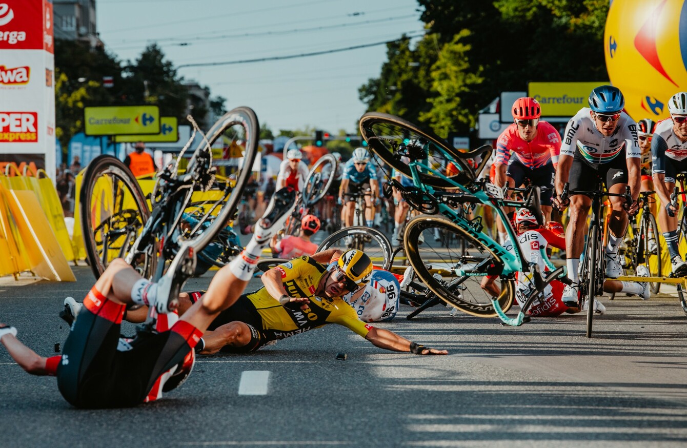 Fabio Jakobsen fighting for his life after horrific crash at Tour of Poland