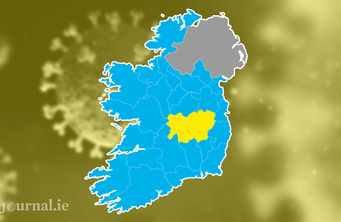 New Covid 19 Restrictions For Kildare Laois And Offaly To Kick In From Midnight