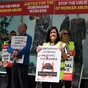 Former Debenhams workers hold protest on Dublin's Henry Street